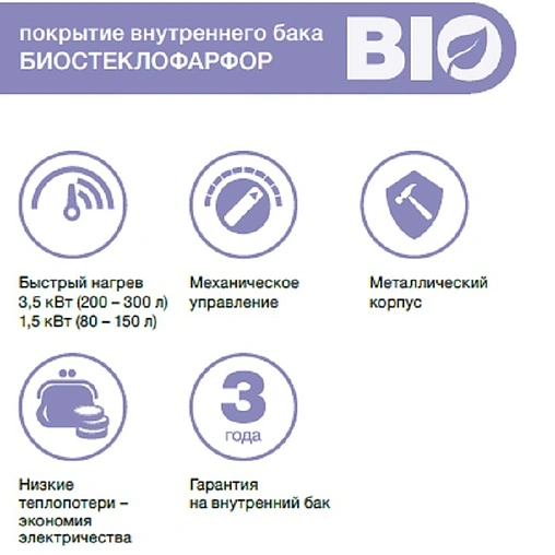 Бойлер комбинированного нагрева Thermex Combi ER 300 V (45.5 кВт) 111047