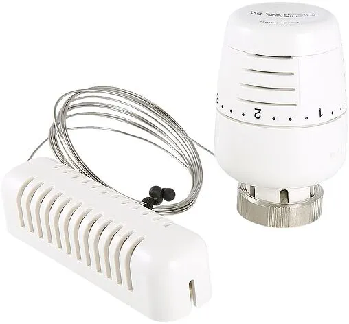 Головка термостатическая с выносным настенным датчиком М30x1.5 Valtec белый VT.5010.0.0 Головка термостатическая с выносным настенным датчиком М30x1.5 Valtec белый VT.5010.0.0