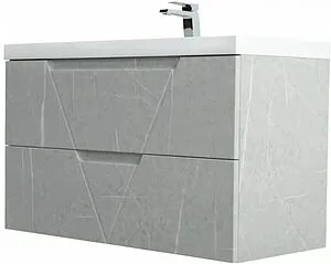 Тумба-умывальник подвесная BelBagno VITTORIA 100 Toros Bianco VITTORIA-1000-2C-SO-TB-P+ Тумба-умывальник подвесная BelBagno VITTORIA 100 Toros Bianco VITTORIA-1000-2C-SO-TB-P+, 3
