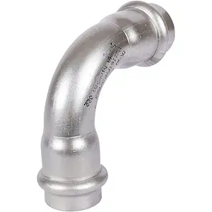 Уголок пресс двухраструбный 22мм угол 90° Sanha NiroSan 9002A 69002A22 Уголок пресс двухраструбный 22мм угол 90° Sanha NiroSan 9002A 69002A22, 3