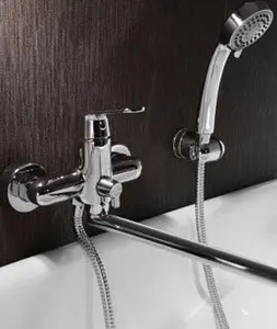 Смеситель для ванны с длинным изливом SMARTsant Флай хром SM213512AA, 3