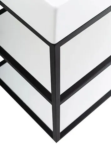 Консоль с умывальником подвесная Cezares Cadro 120 чёрный/белый CADRO-120/46/58-2C-SO-MET-ST+CADRO-120-MENS-BIANCO+CADRO-120-MENS-BIANCO Консоль с умывальником подвесная Cezares Cadro 120 чёрный/белый CADRO-120/46/58-2C-SO-MET-ST+CADRO-120-MENS-BIANCO+CADRO-120-MENS-BIANCO