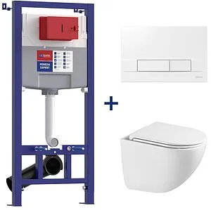 Комплект 5 в 1 Lemark Peneda Expert+Bit+ Glazer White 100124430 с кнопкой Bit 9804008 белый глянцевый Комплект 5 в 1 Lemark Peneda Expert+Bit+ Glazer White 100124430 с кнопкой Bit 9804008 белый глянцевый, 1