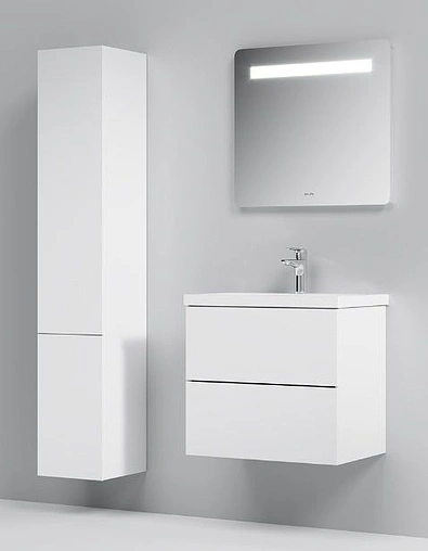 Тумба-умывальник подвесная Am.Pm Gem 60 белый M90FHX06022WG+M90WCC0602WG Тумба-умывальник подвесная Am.Pm Gem 60 белый M90FHX06022WG+M90WCC0602WG