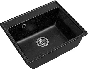 Мойка кухонная GranFest Vertex V-580 черный Мойка кухонная GranFest Vertex V-580 черный, 1