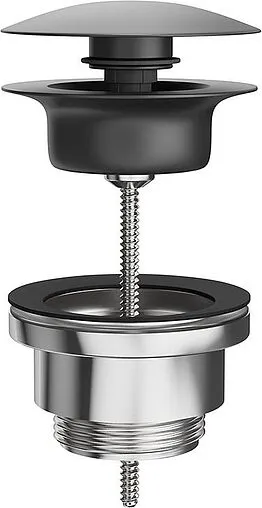 Выпуск автоматический для раковины Kerama Marazzi чёрный матовый 230KM.01.093 Выпуск автоматический для раковины Kerama Marazzi чёрный матовый 230KM.01.093