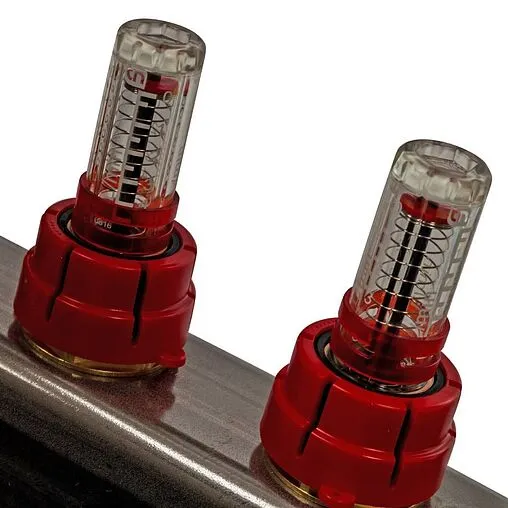 Группа коллекторная с расходомерами 3 отвода 1&quot;в/в x ¾&quot;ек Stout SMS 0907 000003