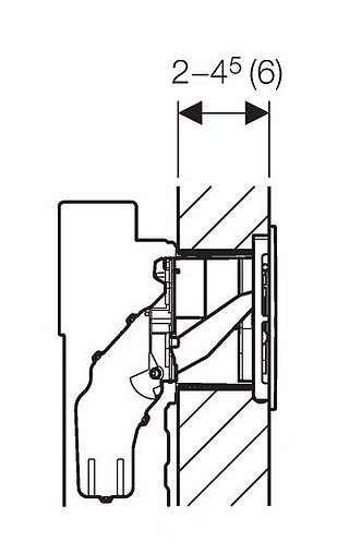 Клавиша смыва для унитаза с системой удаления запахов Geberit Sigma 40 115.600.SJ.1 кнопки/алюминий матовый, панель/стекло черный
