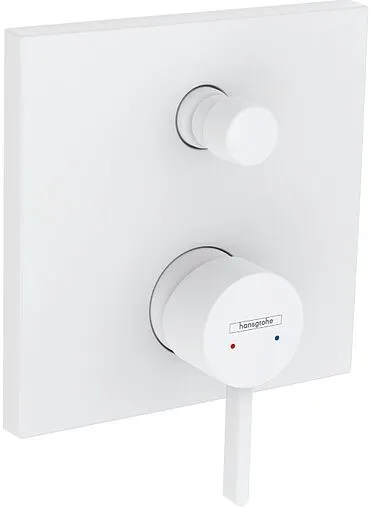 Смеситель для ванны скрытого монтажа Hansgrohe Finoris белый матовый 76416700