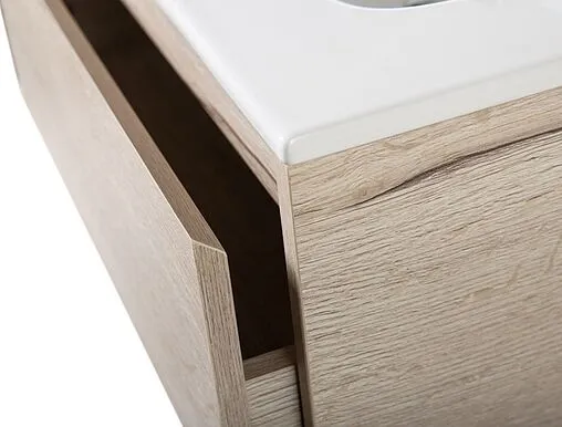 Тумба под умывальник подвесная BelBagno KRAFT 60 Rovere Galifax Bianco KRAFT-600-2C-SO-RGB