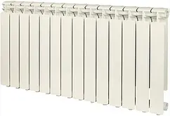 Радиатор алюминиевый 14 секции нижнее правое подключение Stout Bravo 500 SRA-0120-050014 Радиатор алюминиевый 14 секции нижнее правое подключение Stout Bravo 500 SRA-0120-050014