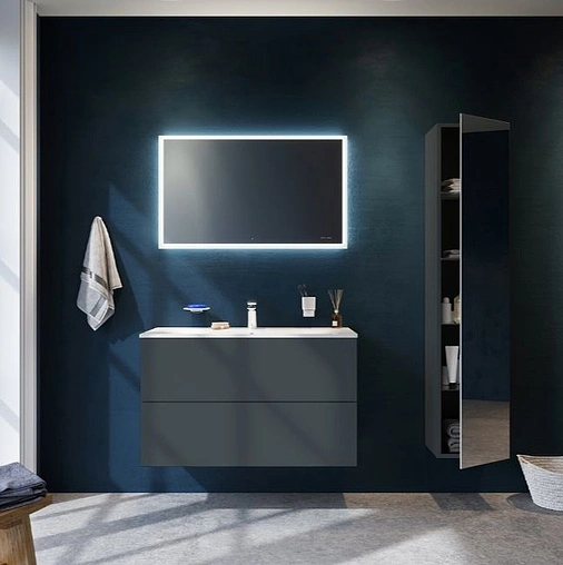 Тумба под умывальник подвесная Am.Pm Spirit 2.0 100 графит M70AFHX1002GM