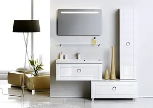 Тумба-умывальник подвесная Aqwella Infinity 80 белый Inf.01.08/001+Inf.08.04.D Тумба-умывальник подвесная Aqwella Infinity 80 белый Inf.01.08/001+Inf.08.04.D, 3