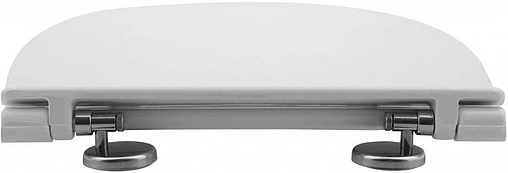 Крышка-сиденье для унитаза с микролифтом ISVEA D40 белый 40D40200I-S Крышка-сиденье для унитаза с микролифтом ISVEA D40 белый 40D40200I-S