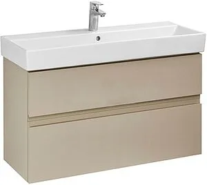 Тумба-умывальник подвесная Roca Oleta 100 капучино A857641515+ Тумба-умывальник подвесная Roca Oleta 100 капучино A857641515+, 1