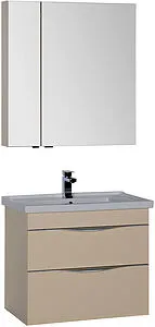 Шкаф-зеркало Aquanet Эвора 80 сливочный 184017 Шкаф-зеркало Aquanet Эвора 80 сливочный 184017, 3