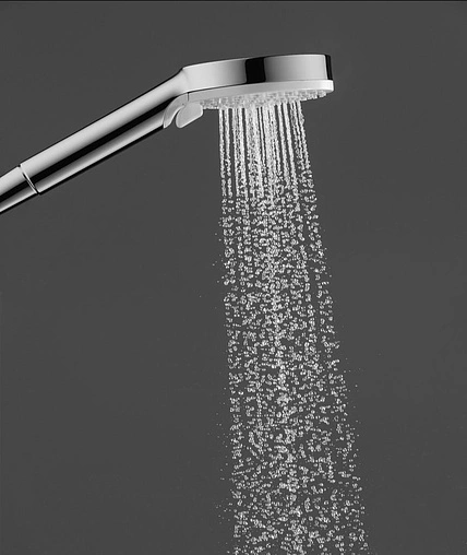 Душевая стойка Hansgrohe Crometta 100 Vario 3jet 65см хром/белый 26532400 Душевая стойка Hansgrohe Crometta 100 Vario 3jet 65см хром/белый 26532400