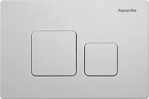 Клавиша смыва для унитаза Aquanika Basic B-type 01.02.22 белый глянцевый, 1