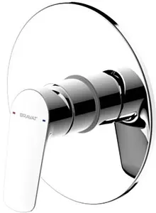 Смеситель для душа скрытого монтажа Bravat Rhein хром PB8429564CP-ENG Смеситель для душа скрытого монтажа Bravat Rhein хром PB8429564CP-ENG, 1