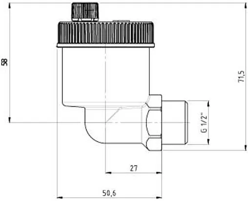 Воздухоотводчик автоматический ½&quot;н WATTS Intervent INT10.AV15 10051822
