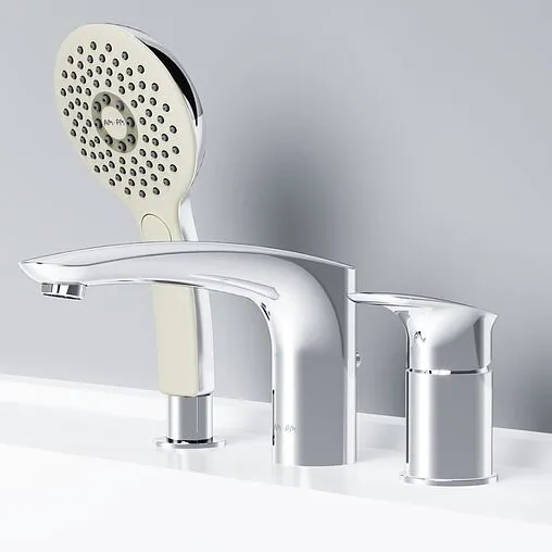 Смеситель на борт ванны на 3 отверстия Am.Pm Inspire 2.0 хром F50A01300