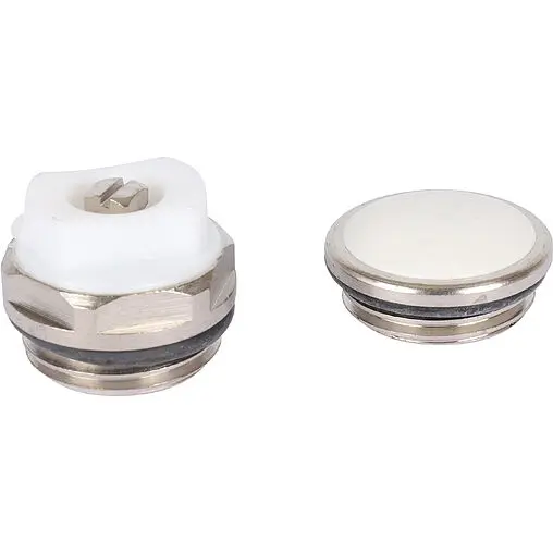 Комплект радиаторный универсальный ½" Stout белый SKU-0111-000112 Комплект радиаторный универсальный ½" Stout белый SKU-0111-000112