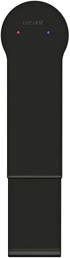 Смеситель для раковины Cersanit Brasko black чёрный матовый 63111