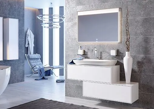 Комод подвесной Aqwella Genesis 100 белый GEN0310W