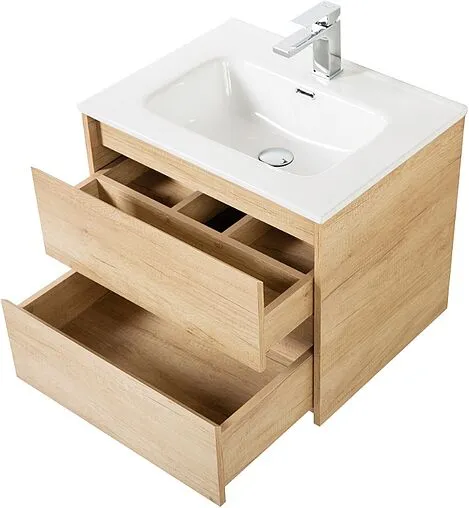 Тумба-умывальник подвесная BelBagno KRAFT 70 Rovere Nebrasca Nature KRAFT-700-2C-SO-RNN+BB700ETL