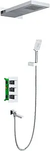 Душевая система с термостатом для ванны Timo Petruma хром SX-5079/00SM Душевая система с термостатом для ванны Timo Petruma хром SX-5079/00SM, 1