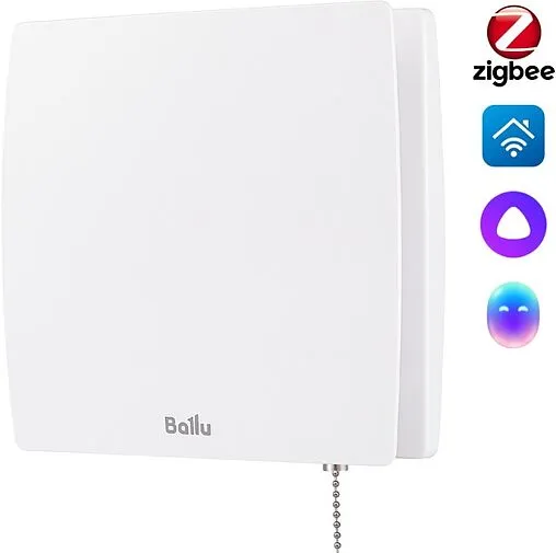 Вентилятор вытяжной Ballu BAF-SL 100 VP белый