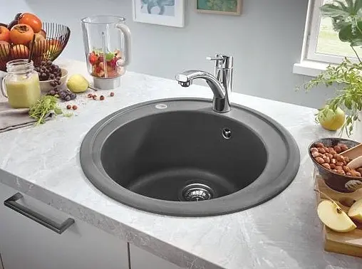Мойка кухонная Grohe K200-51 серый гранит 31656AT0