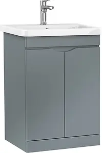 Тумба-умывальник напольная ISVEA Neo 60 серый 21NGS519060E Тумба-умывальник напольная ISVEA Neo 60 серый 21NGS519060E, 1