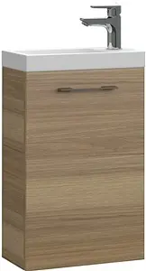 Тумба под умывальник подвесная Cersanit Lara 40 орех 63420 Тумба под умывальник подвесная Cersanit Lara 40 орех 63420, 1