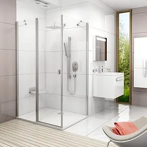 Боковая стенка 900мм прозрачное стекло Ravak Chrome CPS-90 9QV70C00Z1, 4