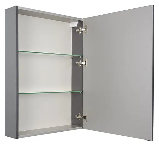 Шкаф-зеркало Aquanet Алвита 70 антрацит 183990