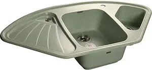 Мойка кухонная GranFest Corner C-1040E салатовый Мойка кухонная GranFest Corner C-1040E салатовый, 1
