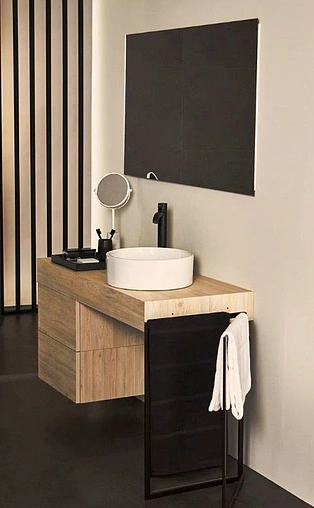 Смеситель для раковины Ideal Standard Ceraline чёрный матовый BC269XG