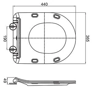 Комплект 5 в 1 BelBagno Stylus Tornado CZR-6601-TH-TOR/CZR-2316-SC/BB026/BB081CR с кнопкой хром глянцевый Комплект 5 в 1 BelBagno Stylus Tornado CZR-6601-TH-TOR/CZR-2316-SC/BB026/BB081CR с кнопкой хром глянцевый, 3