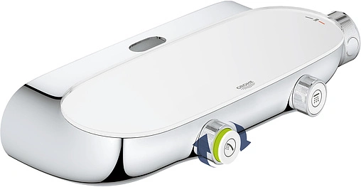 Душевая система с термостатом для душа Grohe Rainshower SmartControl 360 Mono хром 26361000