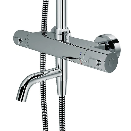 Душевая система с термостатом для ванны Am.Pm Chic 2.0 хром F0782A500