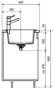 Мойка кухонная Franke Urban UBG 611-62 белый 114.0595.320 Мойка кухонная Franke Urban UBG 611-62 белый 114.0595.320, 5