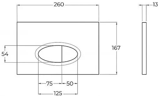 Комплект 5 в 1 BelBagno Duet Tornado CZR-2462-TH-TOR/CZR-870-SC/BB026/BB051CR с кнопкой хром глянцевый