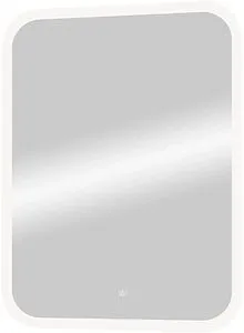 Зеркало с подсветкой Continent Glamour Led 60 белый ЗЛП140 Зеркало с подсветкой Continent Glamour Led 60 белый ЗЛП140, 1