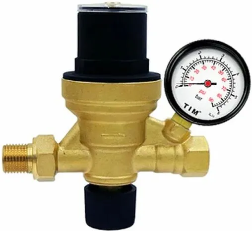 Клапан подпиточный с манометром ½&quot; TIM AF0206A
