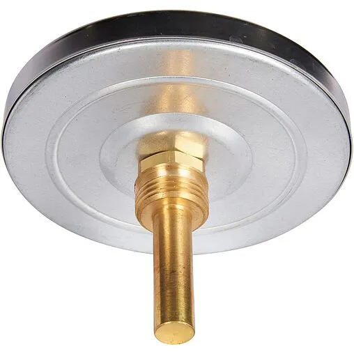 Термометр биметаллический Rommer 100мм 120°С гильза 50мм ½&quot; RIM-0001-105015