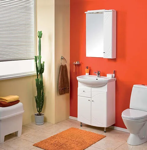 Шкаф-зеркало Aquaton Пинта М 60 R белый 1A013202PT01R