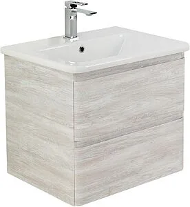 Тумба-умывальник подвесная BelBagno ALBANO 70 Rovere Vintage Bianco ALBANO-700-2C-SO-RVB+BB700/455-LV-MR-ALR Тумба-умывальник подвесная BelBagno ALBANO 70 Rovere Vintage Bianco ALBANO-700-2C-SO-RVB+BB700/455-LV-MR-ALR, 3