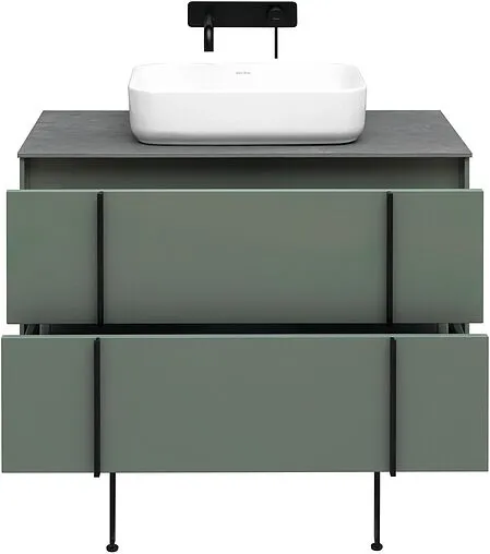 Тумба под умывальник подвесная Allen Brau Reality 90 олива 1.32006.CGM