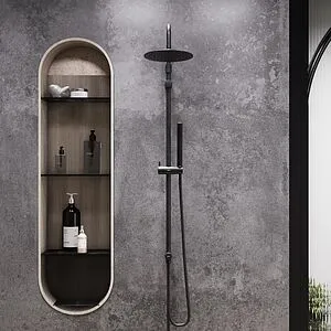 Душевая система без смесителя Damixa Scandinavian Pure чёрный матовый 936000300 Душевая система без смесителя Damixa Scandinavian Pure чёрный матовый 936000300, 4